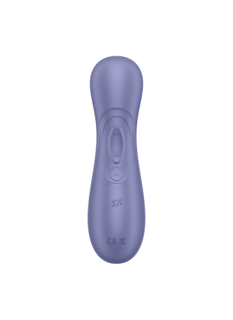 Stimulateur de clitoris 2 embouts Connecté avec technologie Liquid air Pro 2 Generation 3 violet USB Satisfyer - CC597815